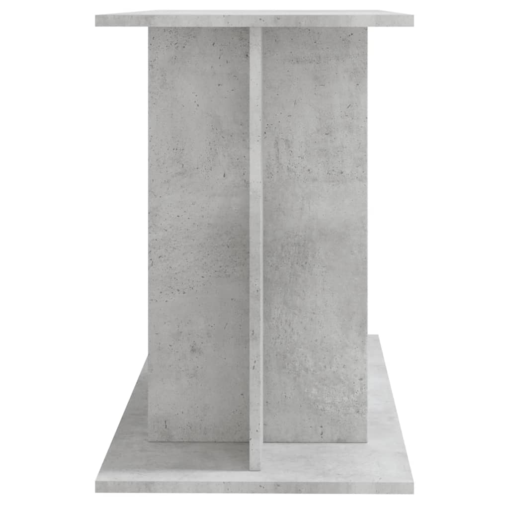 Stojan na akvárium betónový sivý 100x40x60 cm kompozitné drevo