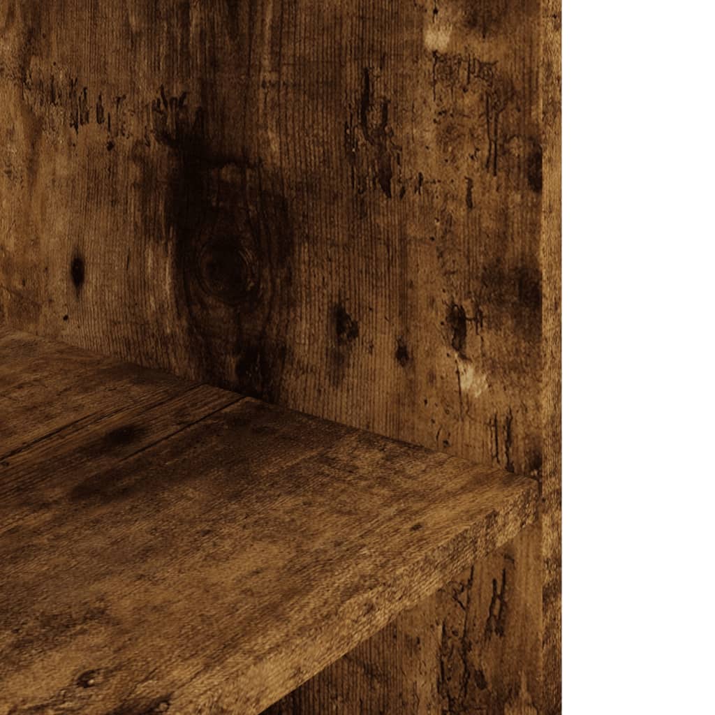 Stojan na akvárium dymový dub 120x40x60 cm kompozitné drevo