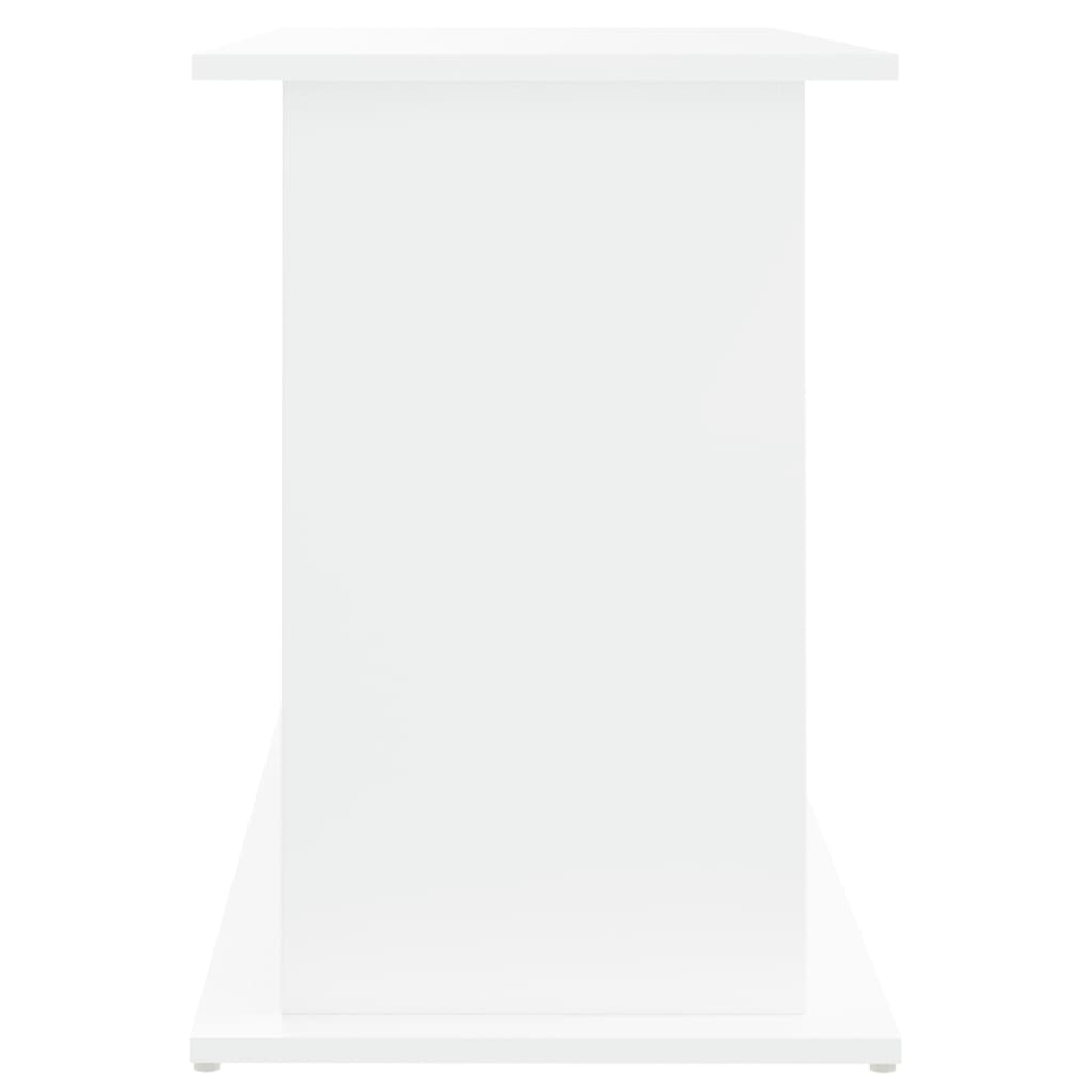 Stojan na akvárium biely 101x41x58 cm kompozitné drevo
