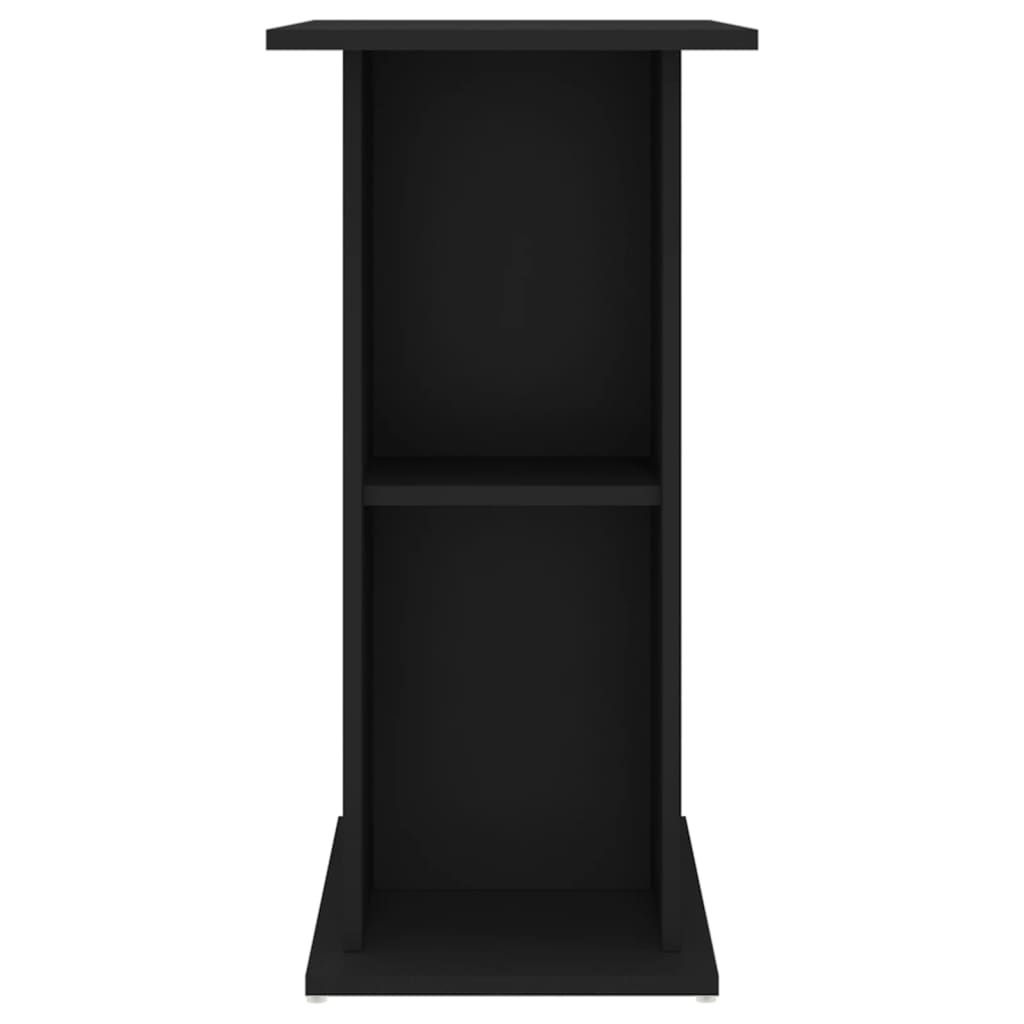 Stojan na akvárium čierny 75x36x72,5 cm kompozitné drevo