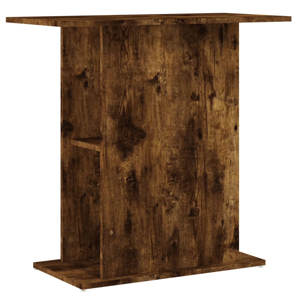 Stojan na akvárium dymový dub 75x36x72,5 cm kompozitné drevo