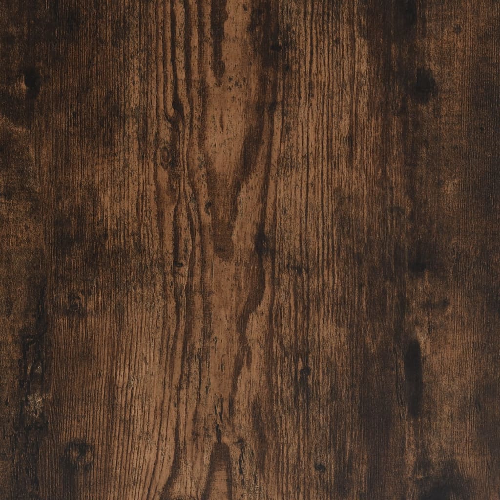Nástenná polica dymový dub 102x30x29 cm spracované drevo