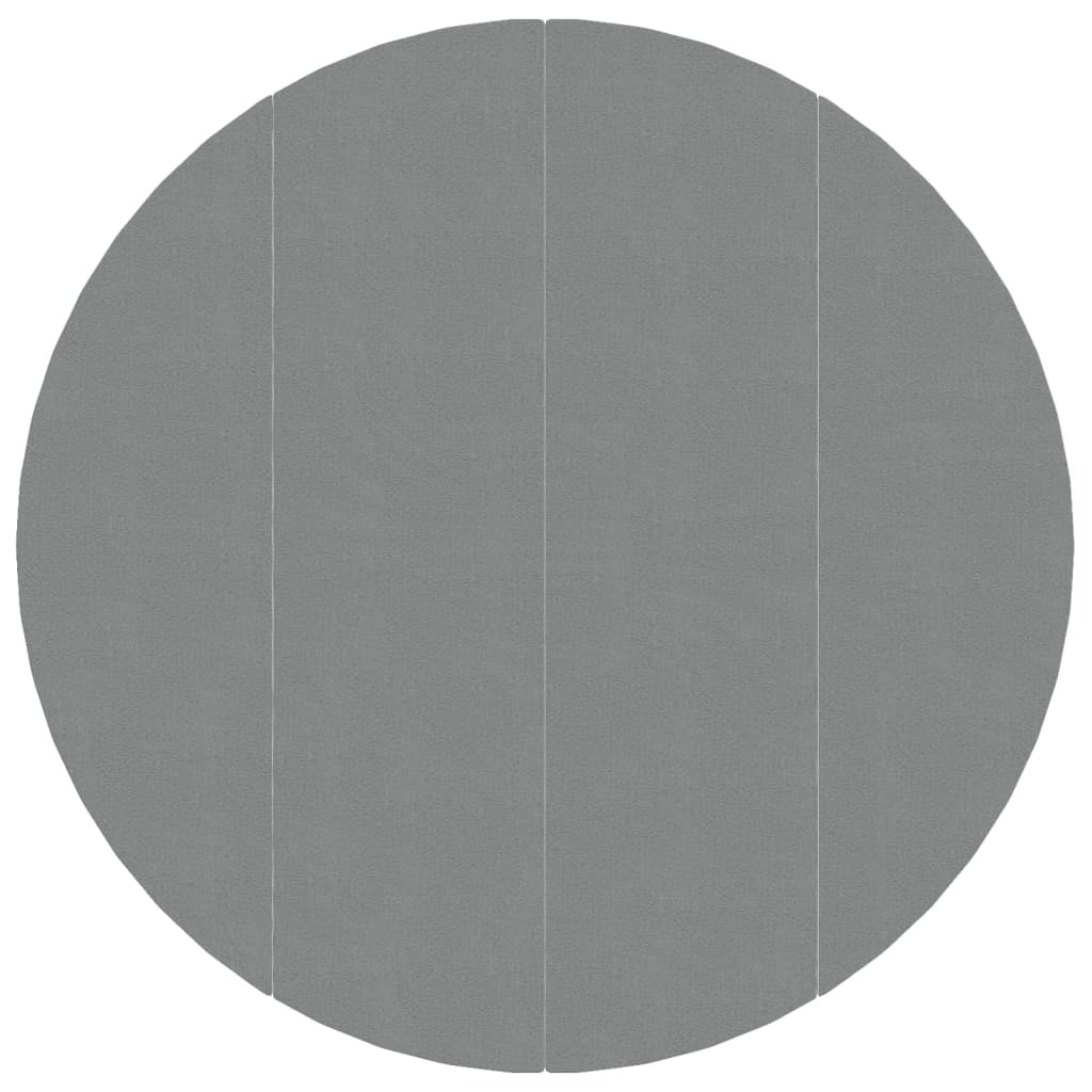 Podložka pod bazén svetlosivá Ø428 cm polyesterová geotextília