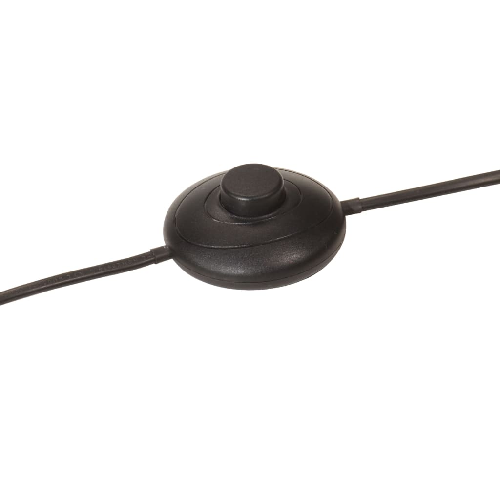 Podlahová lampa 25 W starožitná strieborná 150 cm E27