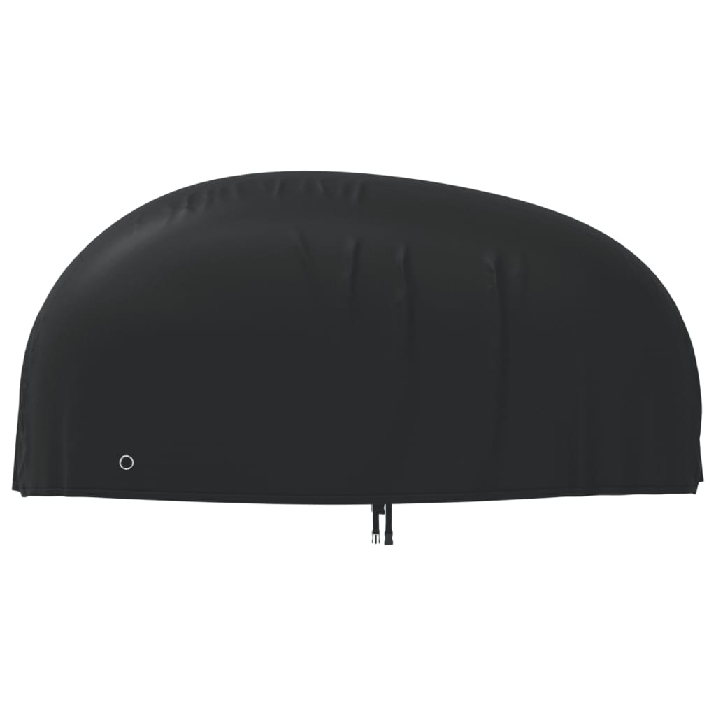 Kryt na motocykel čierny 220x95x110 cm 210D oxford