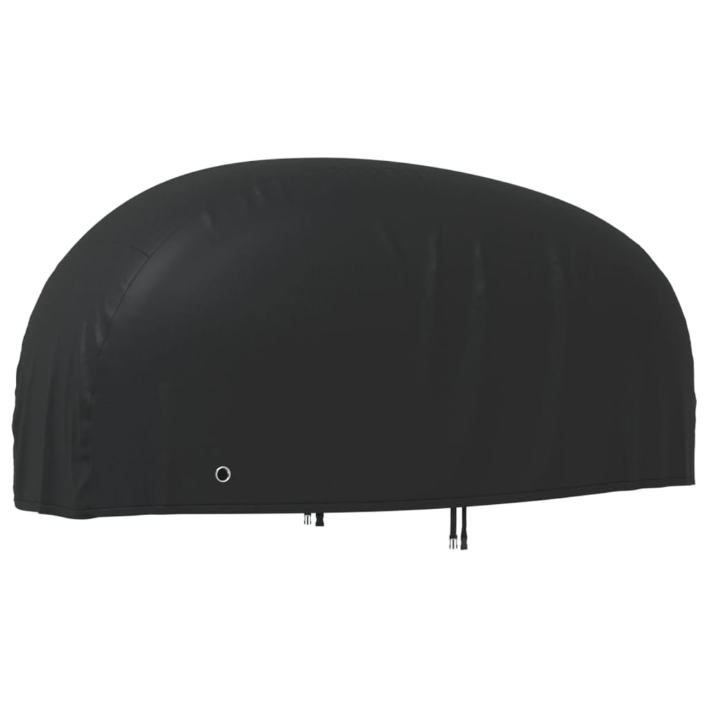 Kryt na motocykel čierny 230x95x125 cm 210D oxford