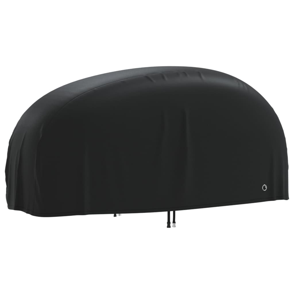 Kryt na motocykel čierny 230x95x125 cm 210D oxford