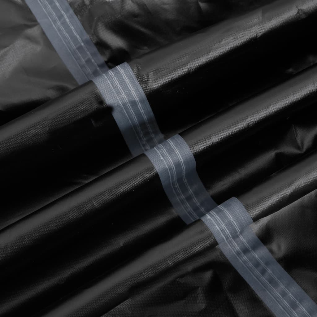Kryt na motocykel čierny 245x105x125 cm 210D oxford