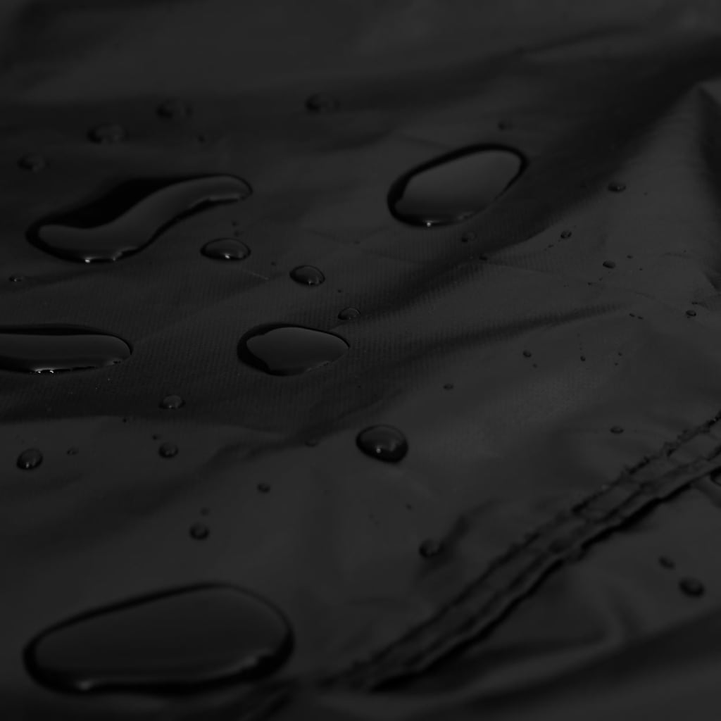 Kryt na motocykel čierny 265x105x125 cm 210D oxford