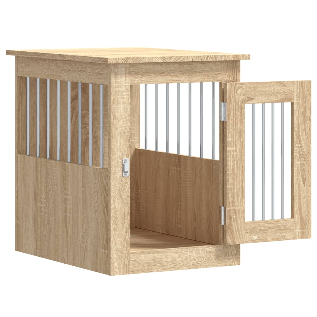 Nábytková prepravka pre psa dub sonoma 45x62x59 cm kompoz.drevo
