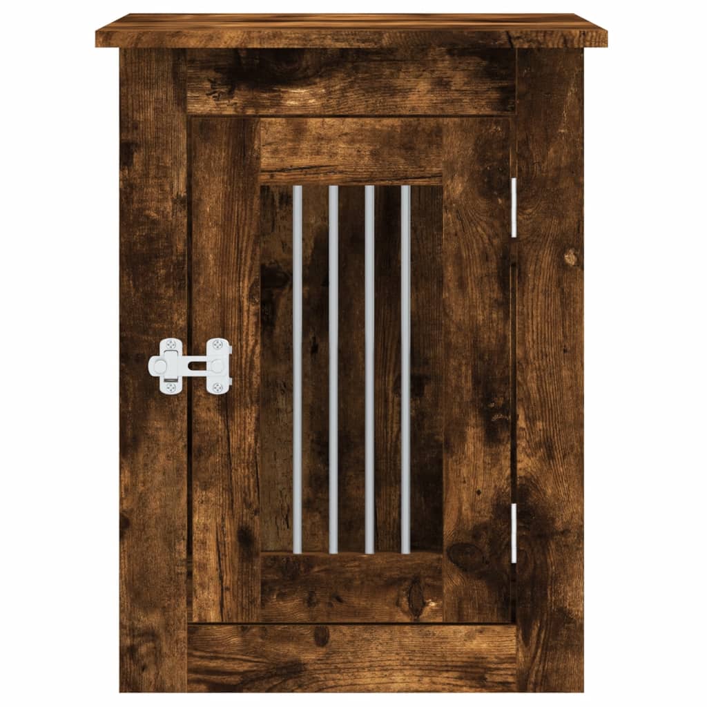 Nábytková prepravka pre psa dymový dub 45x62x59 cm kompoz.drevo