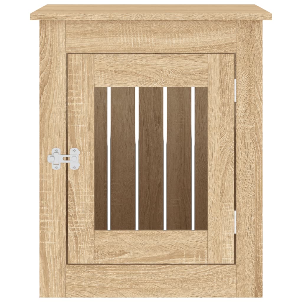Nábytková prepravka pre psa dub sonoma 55x75x65 cm kompoz.drevo