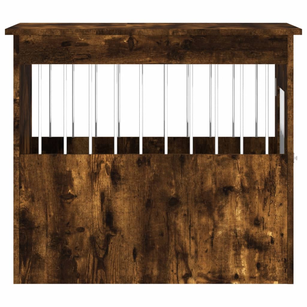 Nábytková prepravka pre psa dymový dub 55x75x65 cm kompoz.drevo