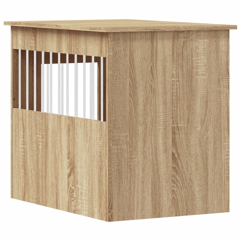 Nábytková prepravka pre psa dub sonoma 55x80x68 cm kompoz.drevo