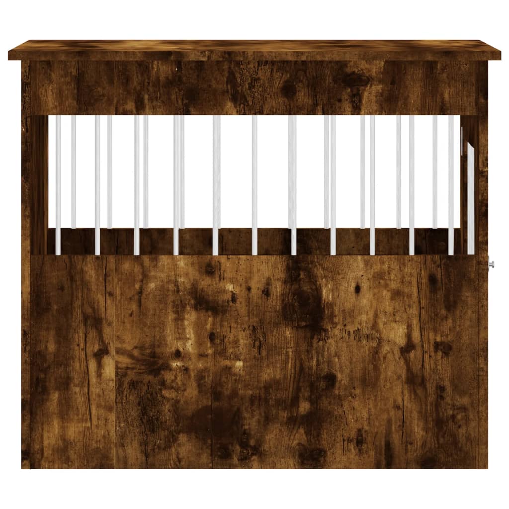 Nábytková prepravka pre psa dymový dub 55x80x68 cm kompoz.drevo