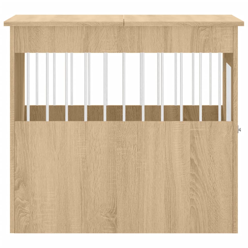 Nábytková prepravka pre psa dub sonoma 64,5x80x71cm komp. drevo