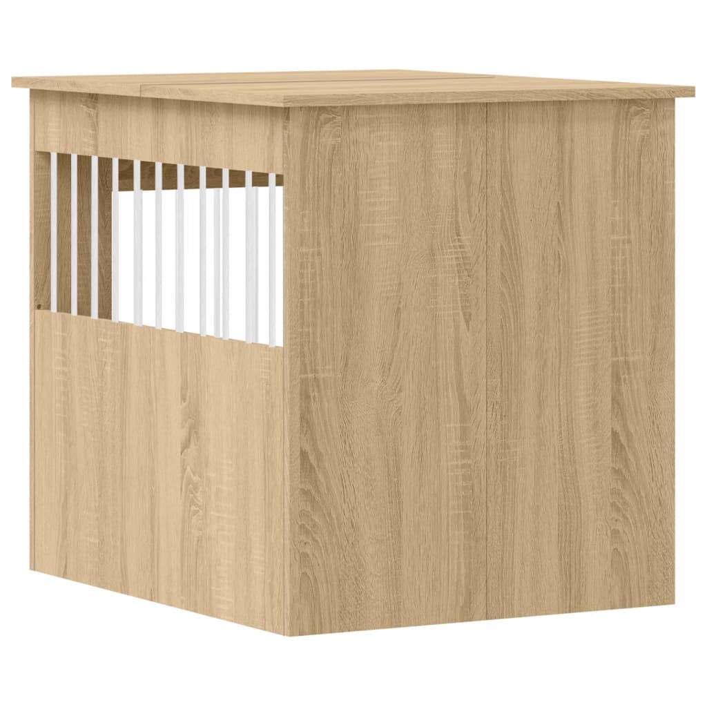 Nábytková prepravka pre psa dub sonoma 64,5x80x71cm komp. drevo