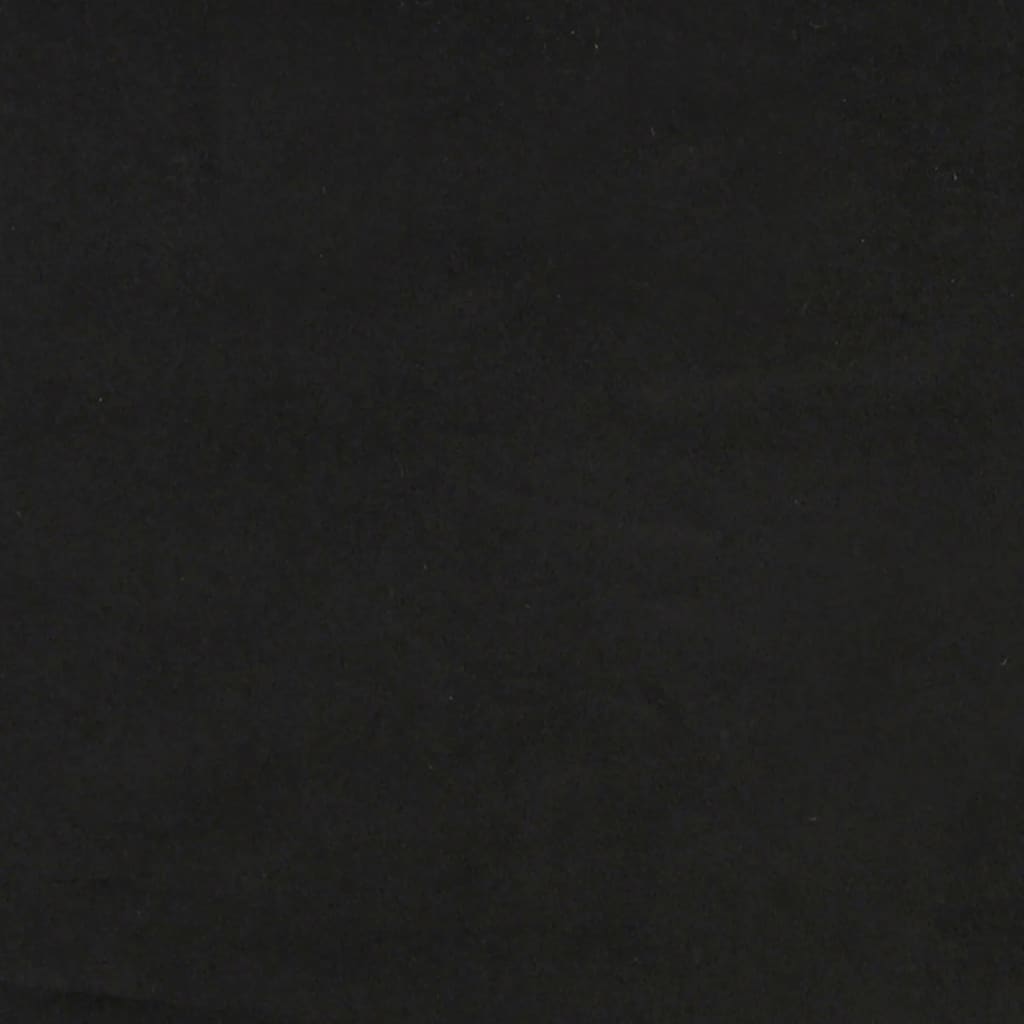Posteľ bez matraca čierny 100x200 cm zamat