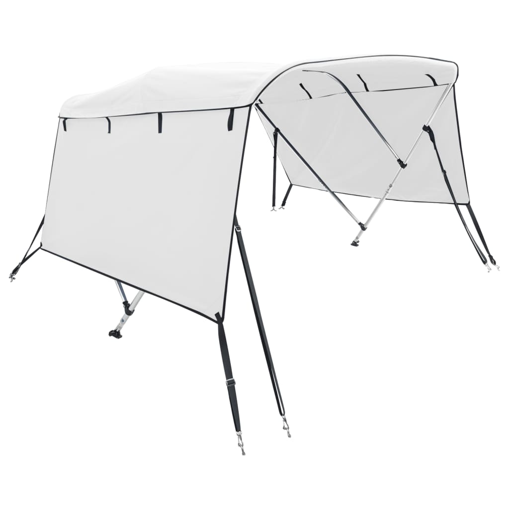 Strieška Bimini s 3 oblúkmi a stenami 183x(154-167)x137 cm