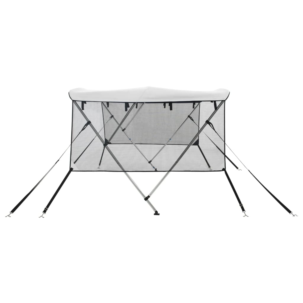 Strieška Bimini s 3 oblúkmi a sieť. stenami 183x(185-198)x137cm