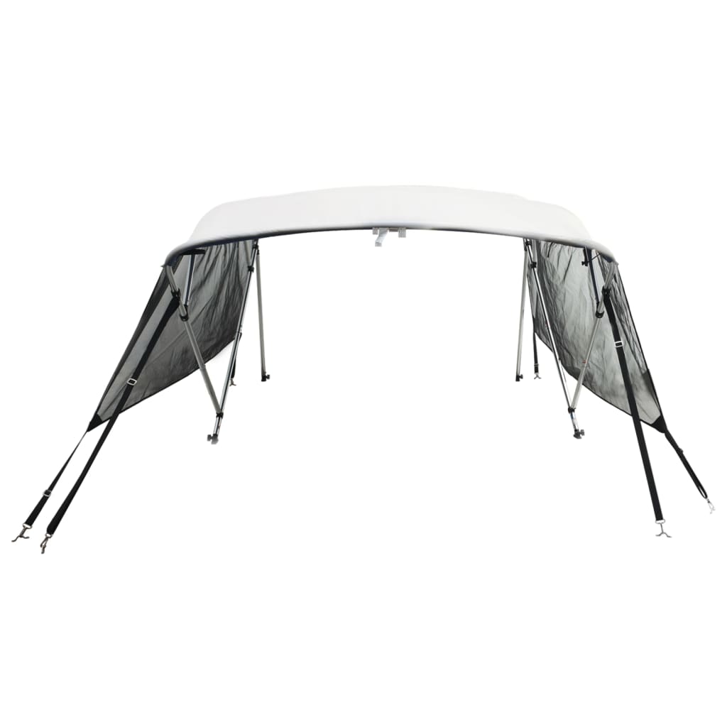 Strieška Bimini so 4 oblúkmi a stenami 243x(170-182)x137 cm