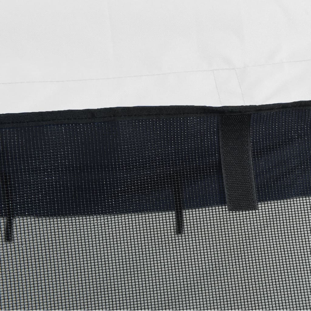 Strieška Bimini so 4 oblúkmi a stenami 243x(170-182)x137 cm