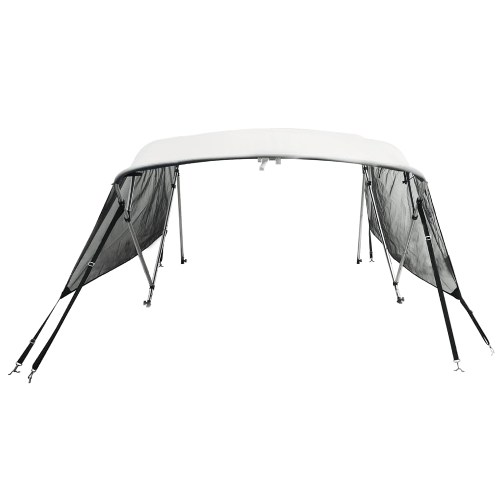 Strieška Bimini so 4 oblúkmi a stenami 243x(185-198)x137 cm