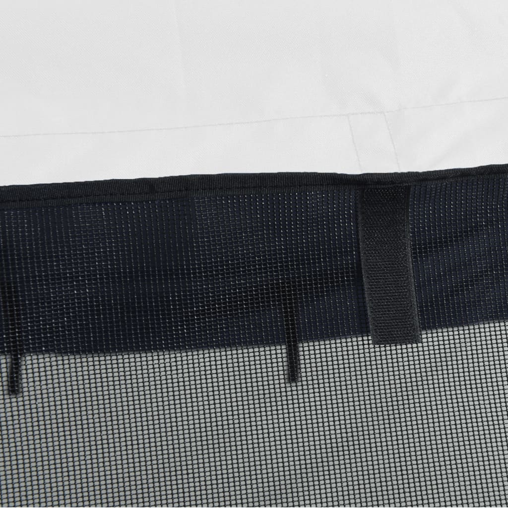 Strieška Bimini so 4 oblúkmi a stenami 243x(185-198)x137 cm