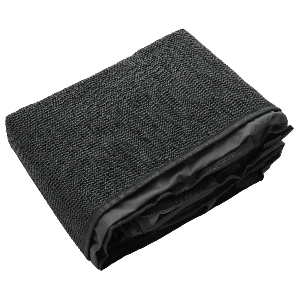 Poťah na sedadlo auta pre psov čierny 137x46x50 cm