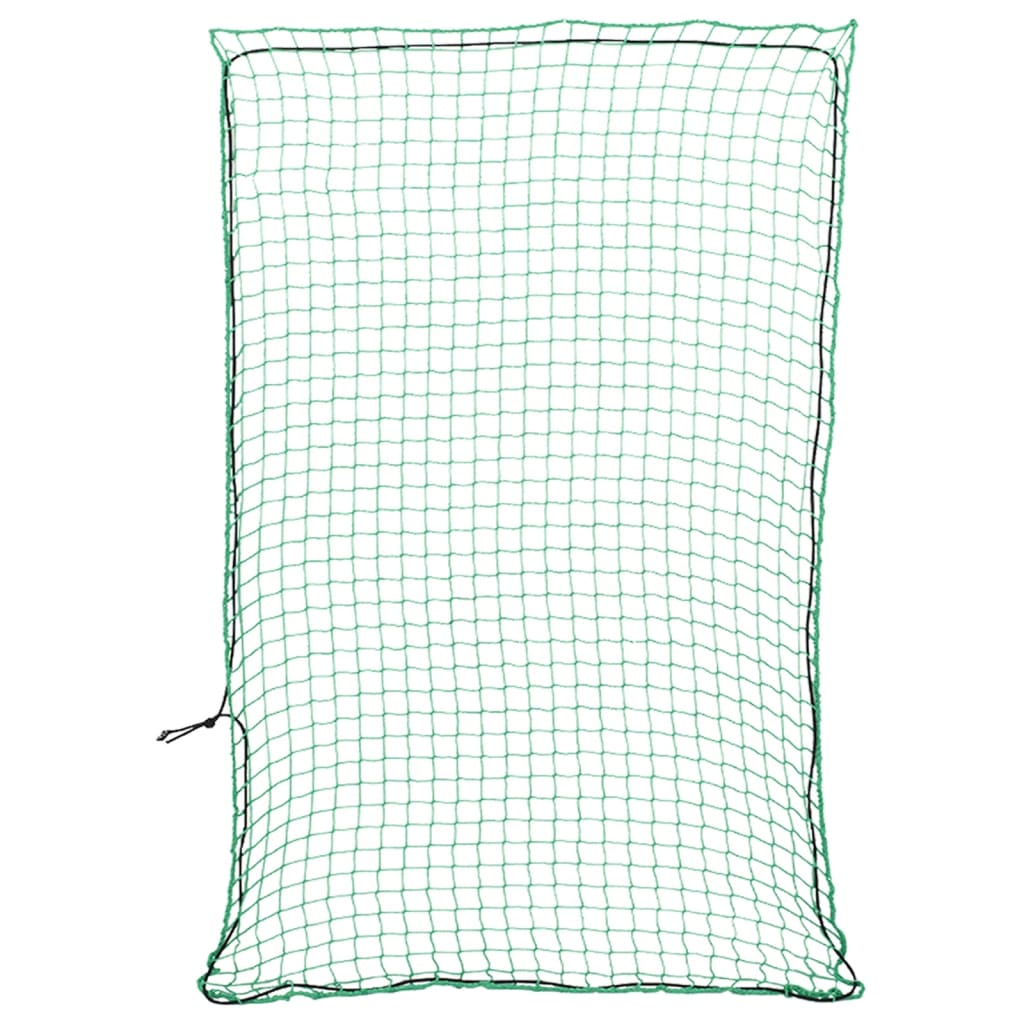 Sieť na prívesný vozík s elastickým lanom, zelená 3,5x2,5 m, PP