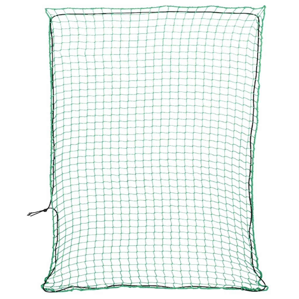 Sieť na prívesný vozík s elastickým lanom, zelená 3,5x3 m, PP