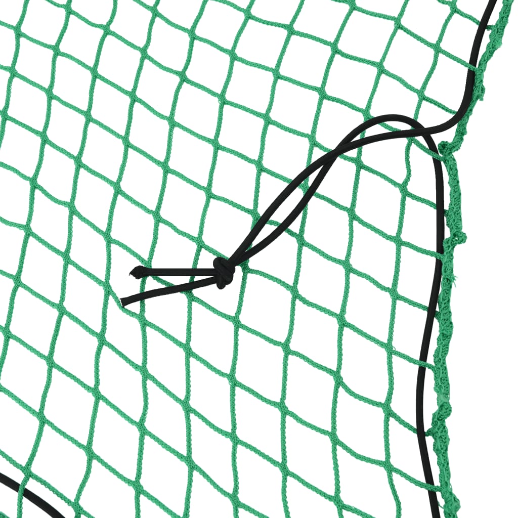 Sieť na prívesný vozík s elastickým lanom, zelená 6x3 m, PP