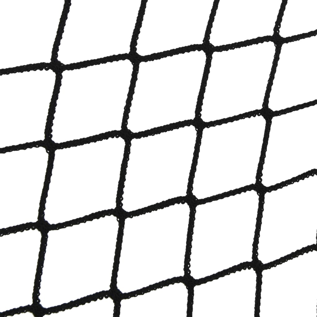 Sieť na prívesný vozík s elastickým lanom čierna 4,5x2,5 m PP