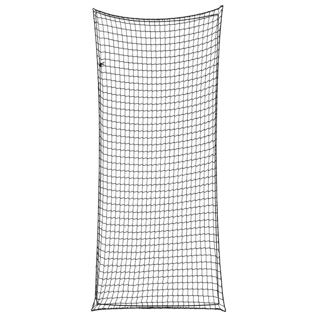 Sieť na prívesný vozík s elastickým lanom čierna 8x3,5 m PP