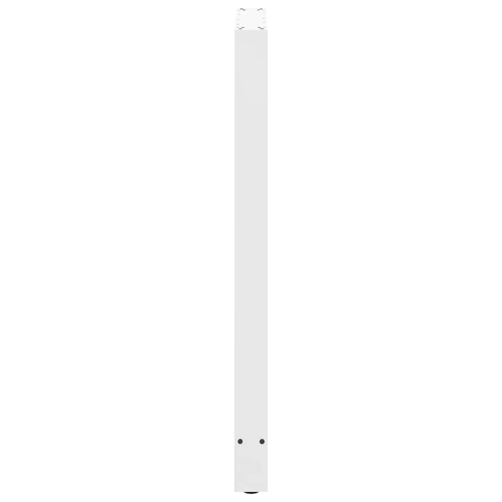 Stolové nohy na konferenčný stolík biele 2 ks 60x(110-111) cm
