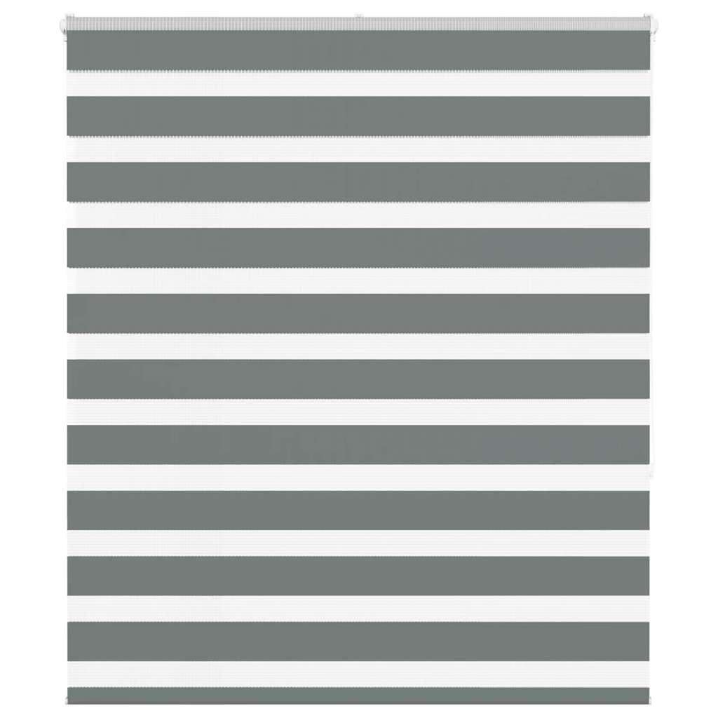 Zebra roleta tmavošedá 135x150 cm šírka látky 130,9cm polyester