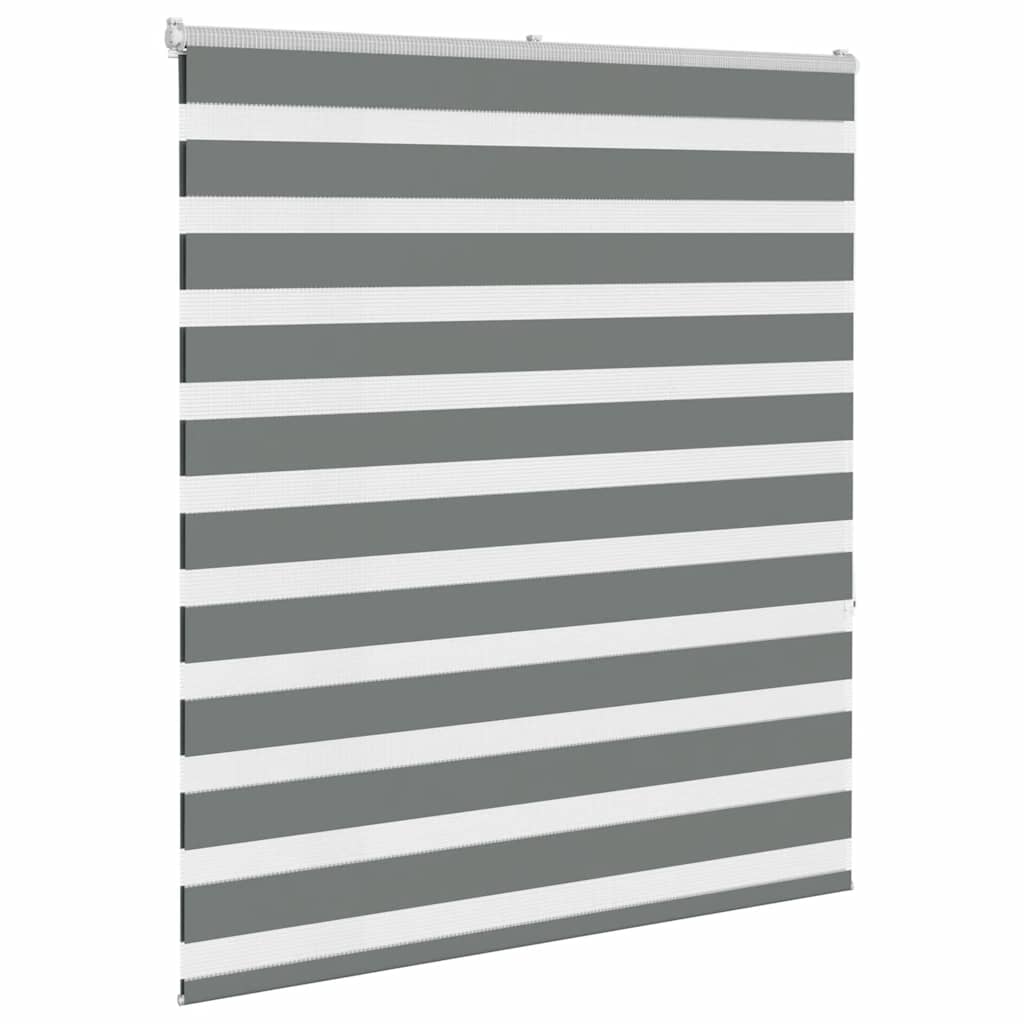 Zebra roleta tmavošedá 135x150 cm šírka látky 130,9cm polyester