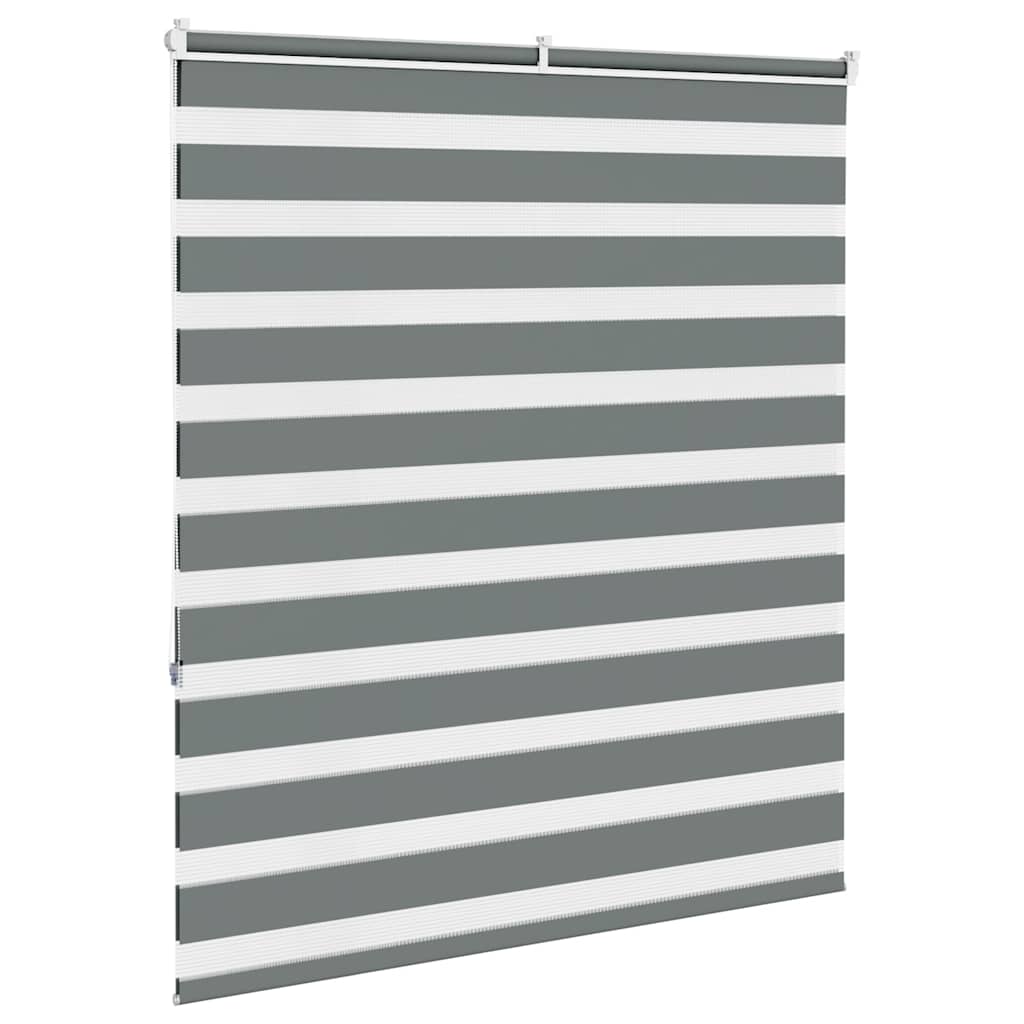 Zebra roleta tmavošedá 135x150 cm šírka látky 130,9cm polyester