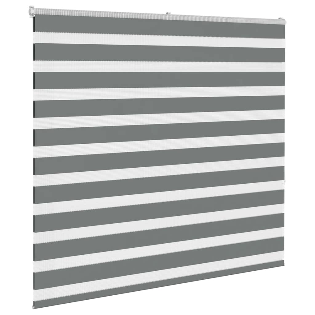 Zebra roleta tmavošedá 160x150 cm šírka látky 155,9cm polyester