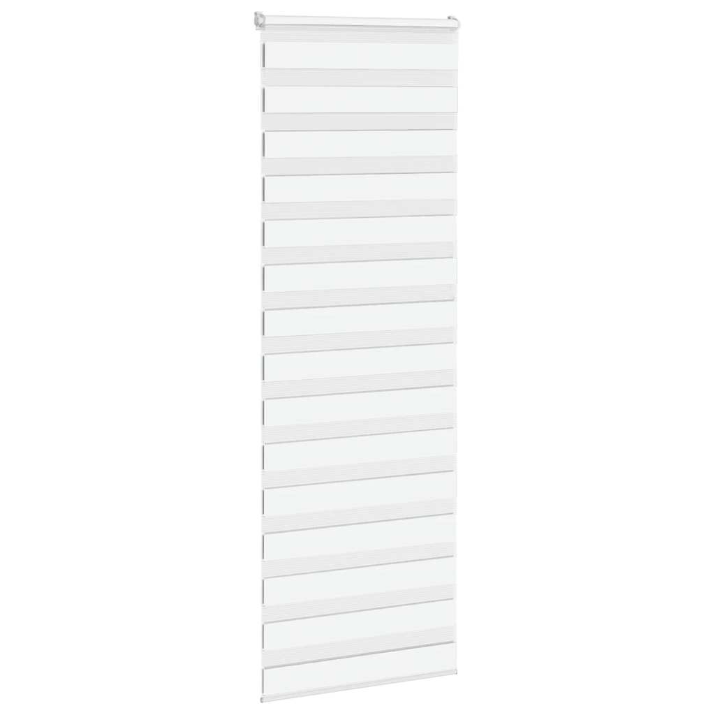Zebra roleta biela 75x200 cm šírka látky 70,9 cm polyester