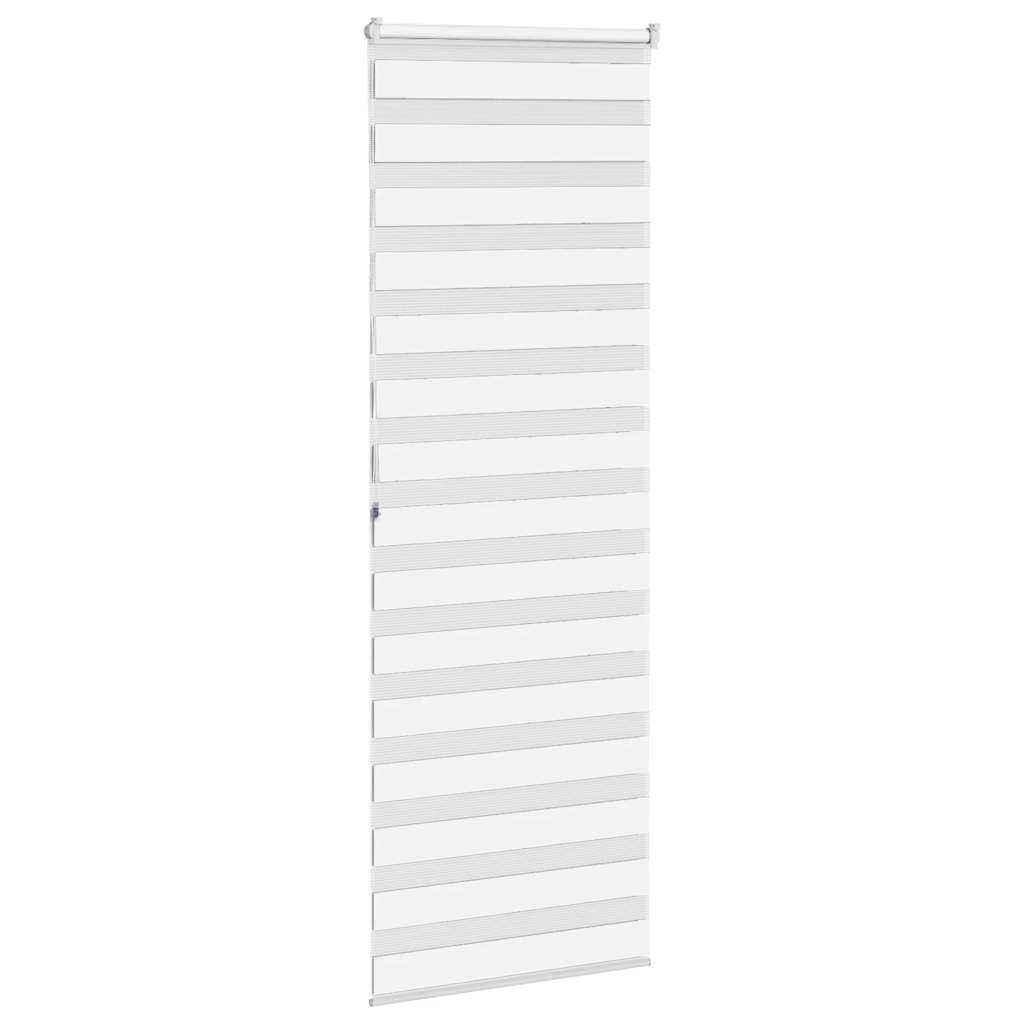 Zebra roleta biela 75x200 cm šírka látky 70,9 cm polyester