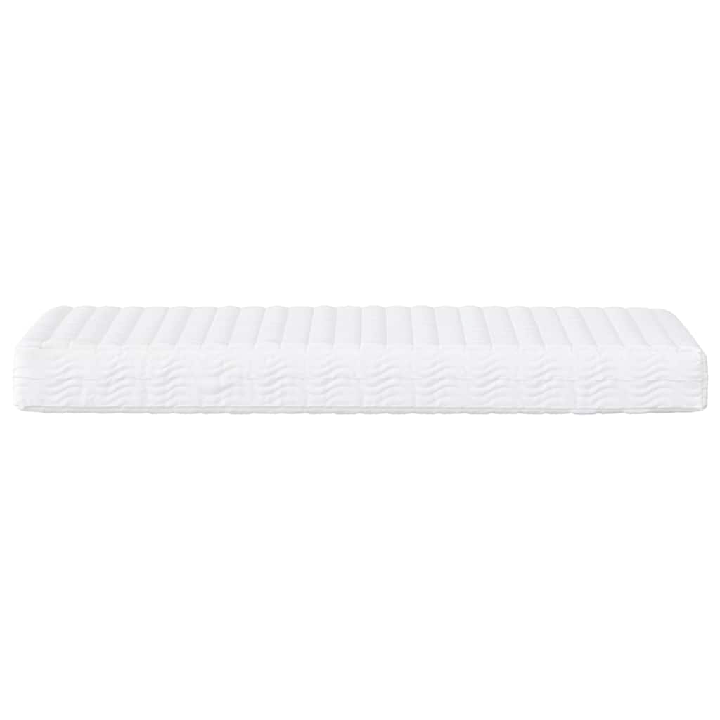 Penový matrac pre deti biely 80x160 cm tvrdosť H2 H3