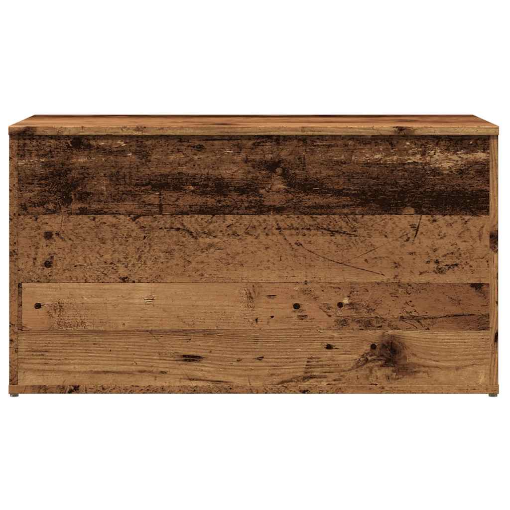 Úložná truhlica, staré drevo 84x42x46 cm, kompozitné drevo