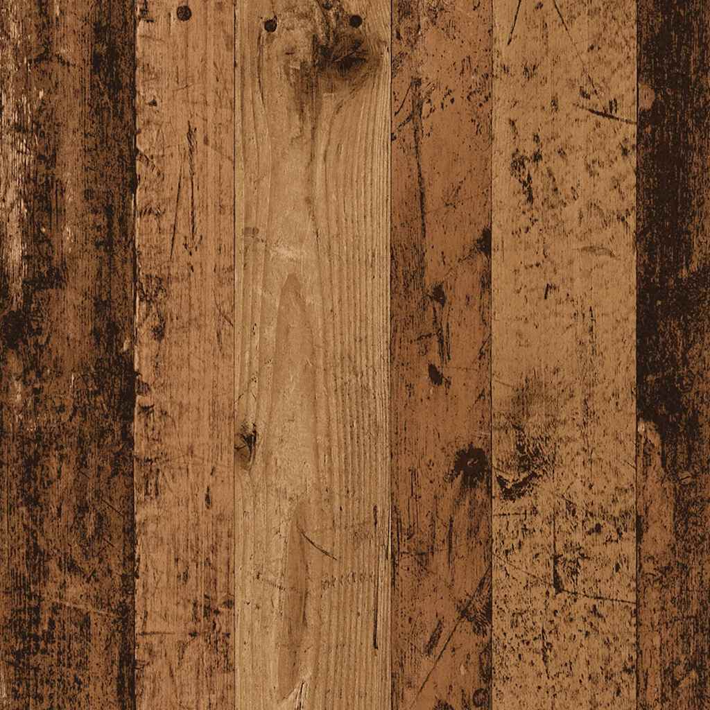 Stojan na akvárium staré drevo 101x41x58 cm kompozitné drevo