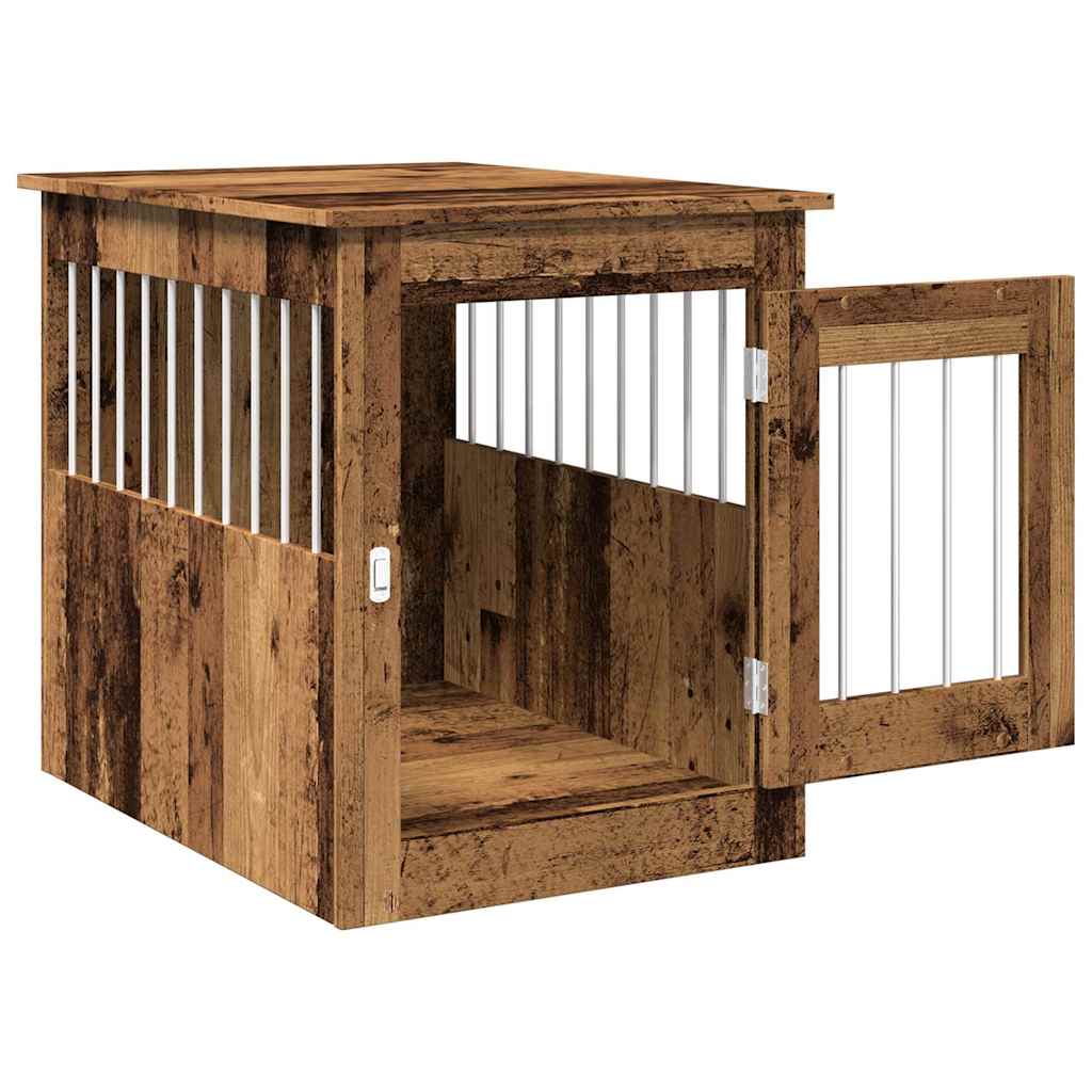 Nábytok do prepravky pre psa Old Wood 55x75x65 cm