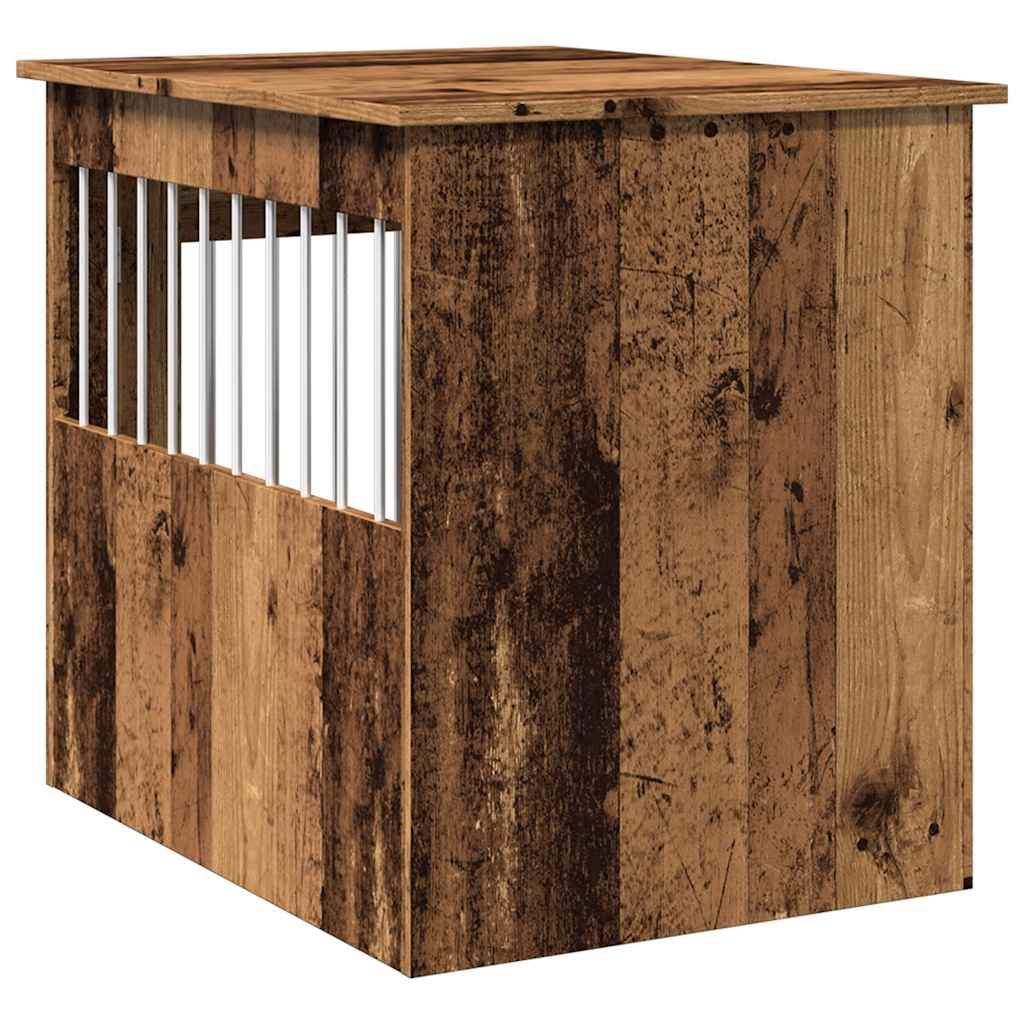 Nábytok do prepravky pre psa Old Wood 55x75x65 cm