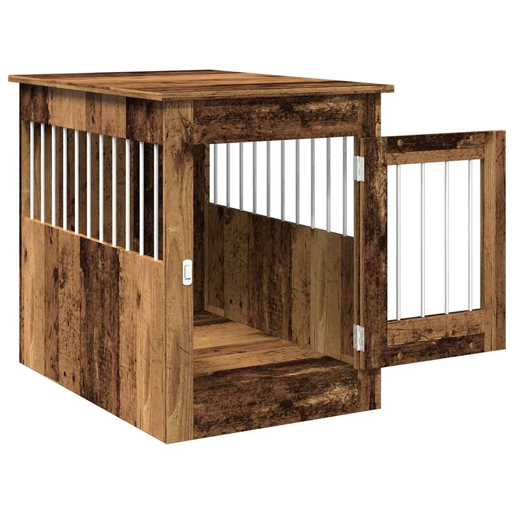 Nábytok do prepravky pre psa Old Wood 55x80x68 cm