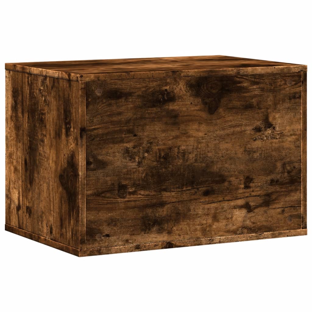 Uzavretý box na stelivo, tmavý dub 60x40x40cm, kompozitné drevo