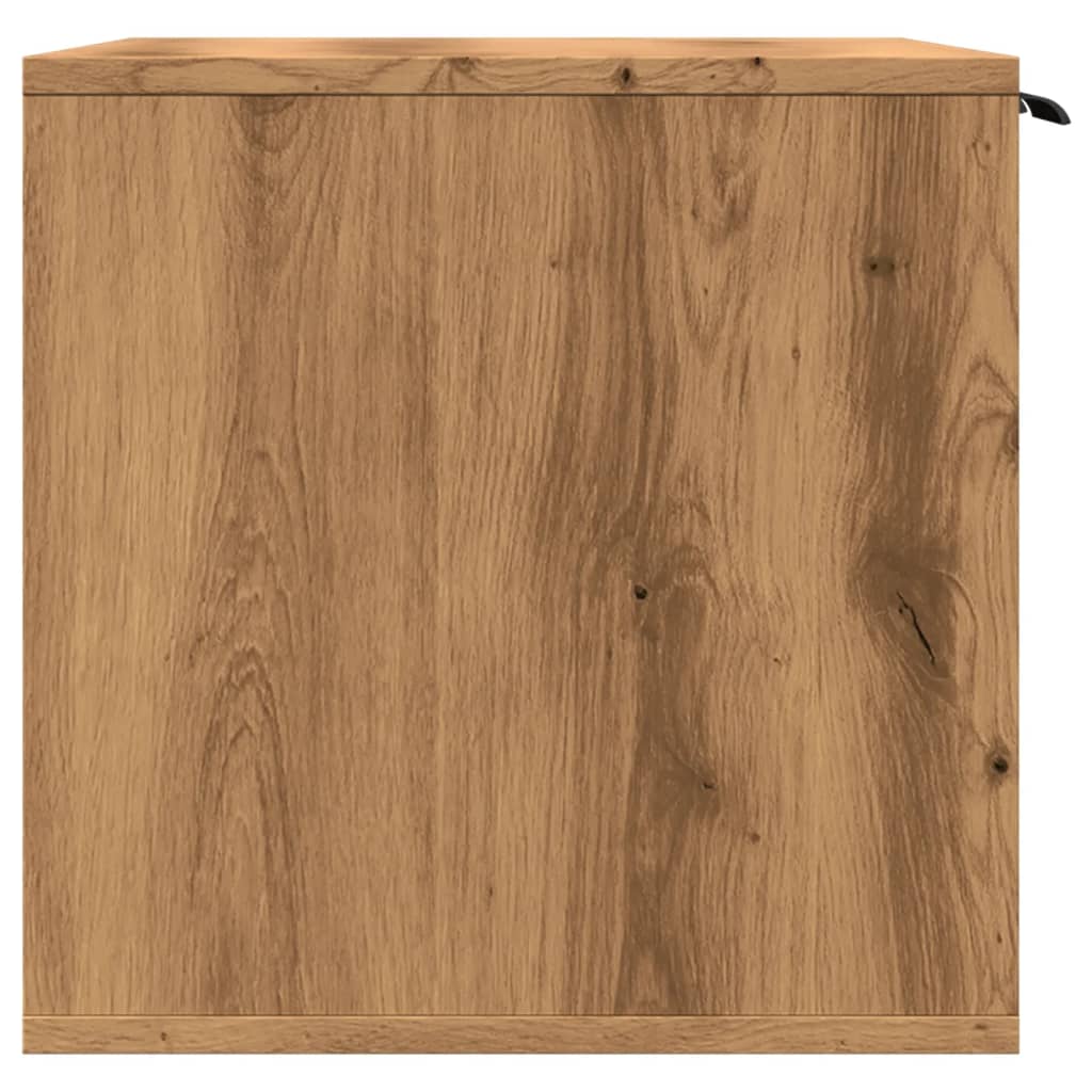 Uzavretý box na stelivo dub artisan 60x40x40cm kompozitné drevo