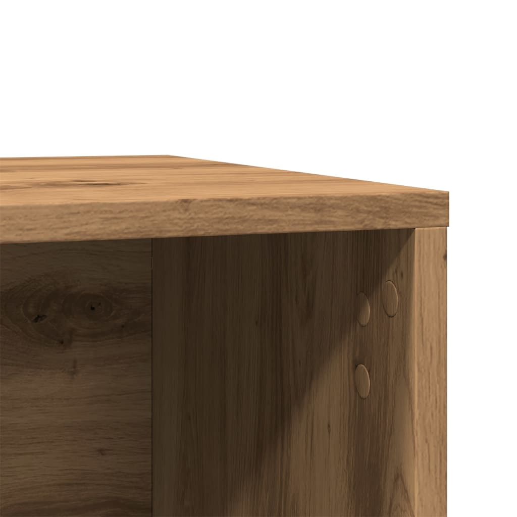 Uzavretý box na stelivo dub artisan 60x40x40cm kompozitné drevo